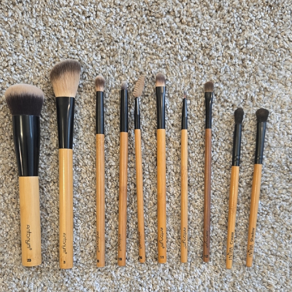 Antonym Cosmetics Bamboo Makeup Brush Set